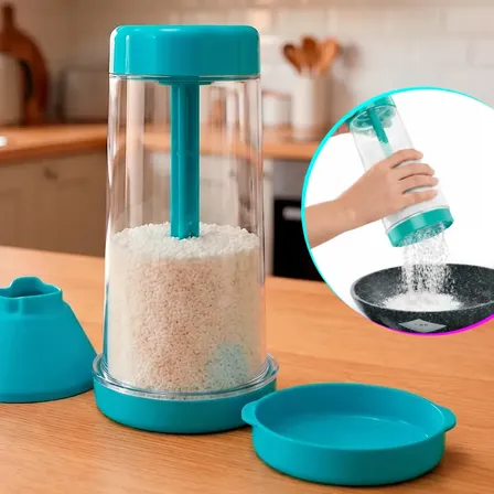 Tapioqueira Peneira Polvilhador de Tapioca Armazena Biju Rotativa Sólar