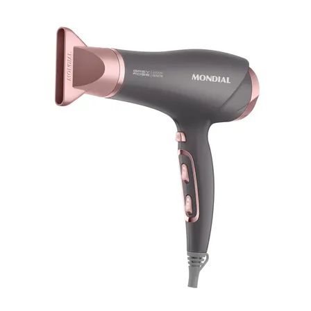 Secador De Cabelos Mondial 2000w - Scn-11 Grafine/rose 127v