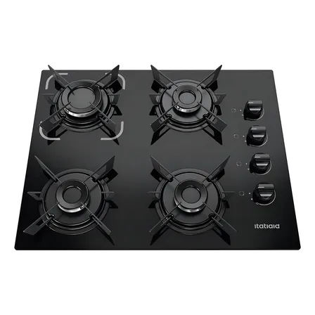 Cooktop Itatiaia 4 Bocas Electra Cor Preto