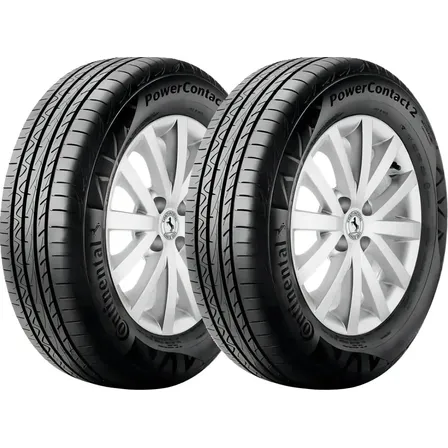 Kit 2 Pneus 205/55R16 Continental PowerContact 2 91V Aro 16