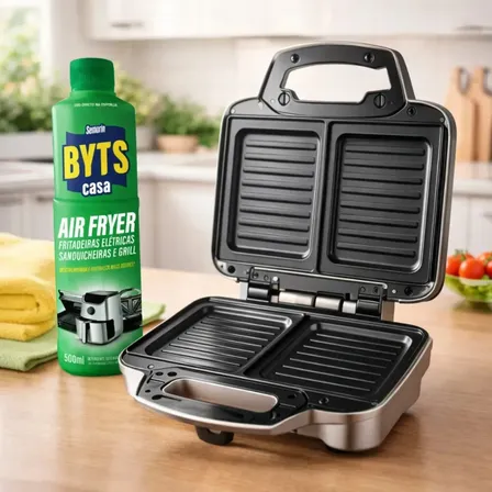 Limpa Air Fryer Semorin 500ml Desincrustante Neutraliza Odores