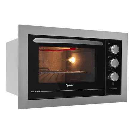 Forno Elétrico Fischer Fit Line Embutir 48l Inox