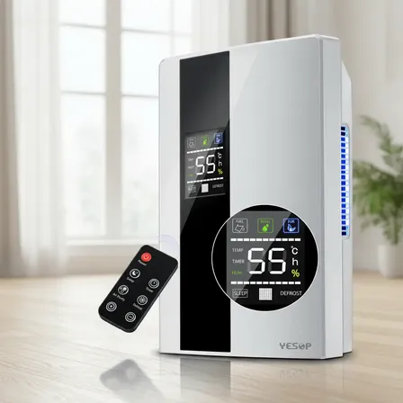 Desumidificador De Ar Ambiente Desumidificadores Eletrico Antimofo Portátil E Bivolt Operação Controle Remota Yesop