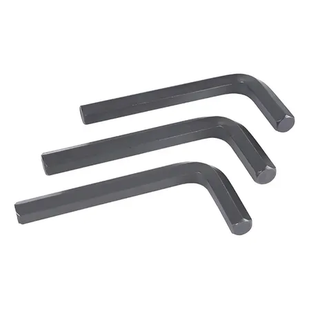 Kit 10 Chaves Allen L 2mm Noll 50x17mm Preto Fosfatizado
