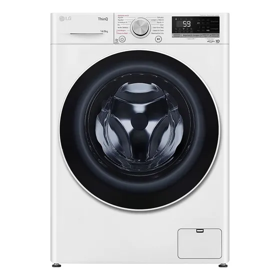 Lava e Seca Smart LG VC4 14kg Branca com Inteligência Artificial AIDD - 220V