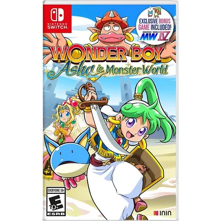 Wonder Boy Asha In Monster World Nintendo Switch / Mídia Física