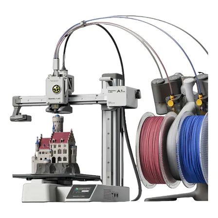 Impressora 3d Bambu Lab A1 Mini Combo C Ams Lite 4 Cores 127/220v Cinza