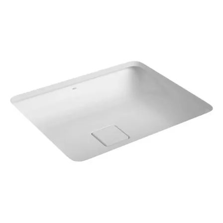 Cuba Embutir Retangular Slim 50cm Branco Deca Acabamento Brilhante