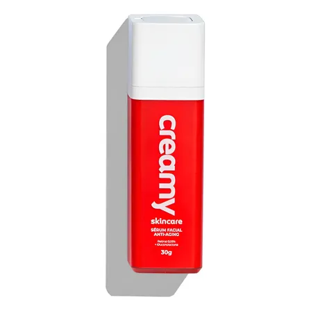 Creamy Skincare Sérum Facial Retinal 30g | Melhora Rugas, Reduz Poros Dilatados, Controla Brilho, Promove Firmeza, Uniformiza Tom | Todos Os Tipos De Pele, Noturno Todo Tipo De Pele Noite