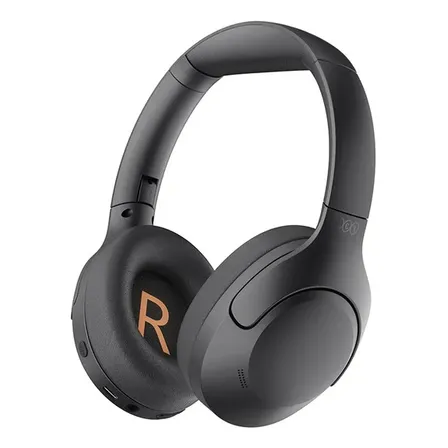 Headset Qcy H3 Lite Anc Bluetooth 5.3 Multiponto 60h Cor Preto