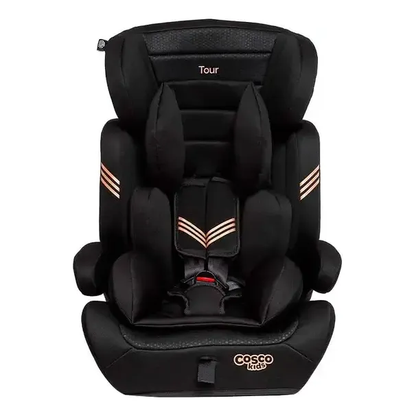 Cosco Kids, Cadeirinha Tour, 9 A 36 Kg, Preto Bronze Liso