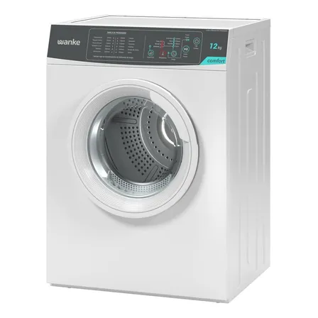 Secadora De Roupa De Piso Wanke 12kg Comfort Branca