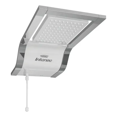 Chuveiro Elétrico Fame Intense Eletrônico Branco Cromado 7.8kW