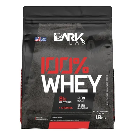 100% Whey Protein Chocolate Refil 1,8kg - Dark Lab