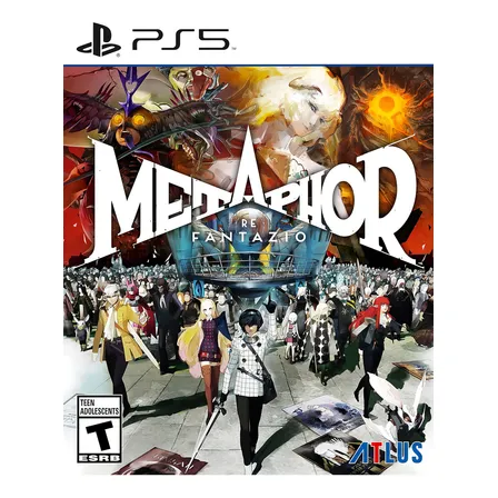 Jogo Metaphor Refantazio Ps5 Midia Fisica