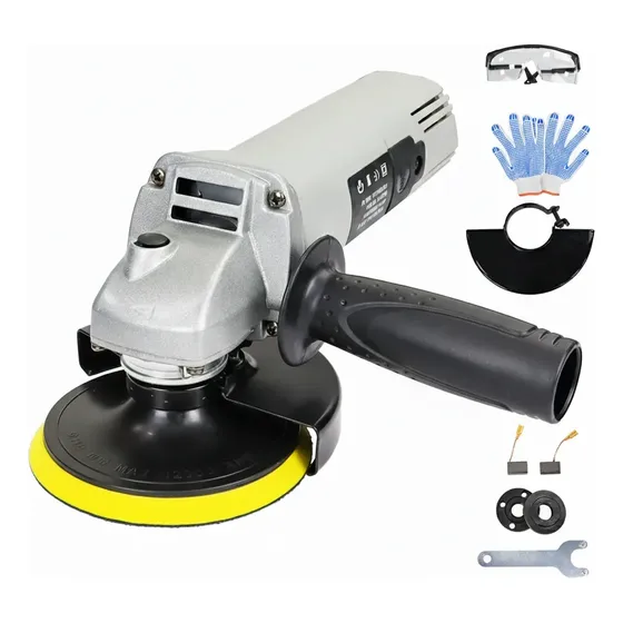 Esmerilhadeira Angular 850W 115mm 11.500RPM Profissional 60Hz Pró Euro