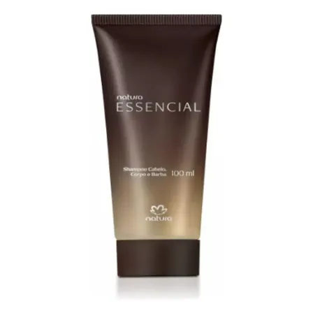 Shampoo P/ Barbearia Cabelo Barba E Corpo Essencial Natura