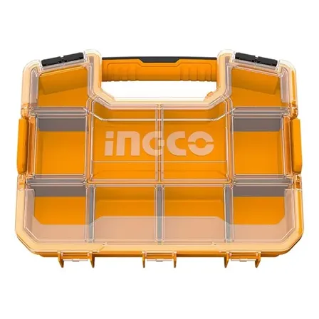 Maleta Organizador Plástico 12 Pbx1211 Ingco Cor Laranja(pequena)