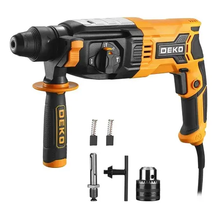 Martelete Perfurador Rompedor Deko 850w 3.2j Sds-plus Profissional 127v