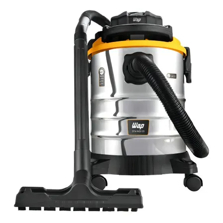 Aspirador de Pó e Água WAP GTW INOX 25 Com Soprador e Potência de 2000W