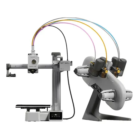 Impressora 3D Bambu Lab A1 Mini Combo Com AMS Lite Multicor - A1MC