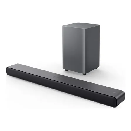 Barra De Som Tcl S55h Classe S De 2.1 Canais Com Dolby At Preto
