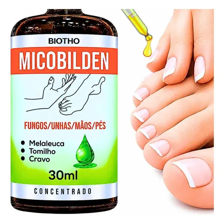 Micobilden 30ml Antimicotico Antifungico Cuidado Intensivo Nos Pés Mãos E Unhas Manicure E Pedicure Podologo Fortalecedor E Reparador De Unhas Com Micoses Neutro