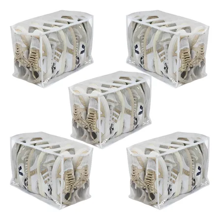 Kit 5 Colmeias Organizadora Sapatos Tenis Toalha Banho Bolsa Cor Branco