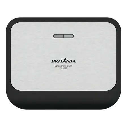 Sanduicheira e Grill Britânia BGR25B 2 em 1 750W