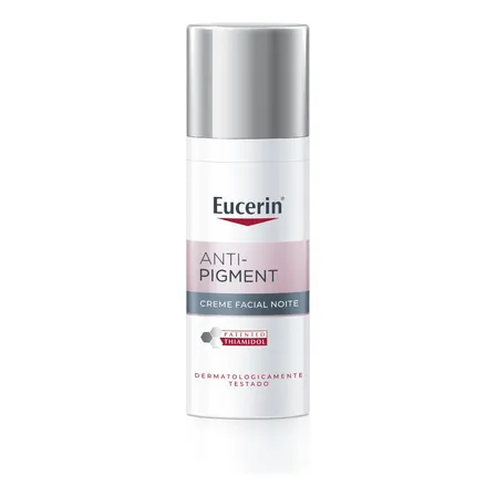 EUCERIN Creme Facial Antimanchas Noite 50ml, Anti-Pigment, Clareador, Thiamidol, Noturno