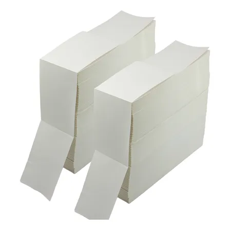 10.000 Etiquetas 100x150 10x15 Térmica Serrilha Resma Cor Branco Desenho Impresso Branco
