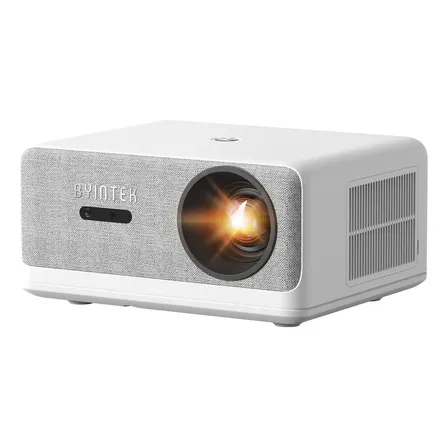 Projetor Byintek Love U14 Android 9.0 1080p 4k 1250 Lumens Wi-fi Bluetooth Branco 127/220v