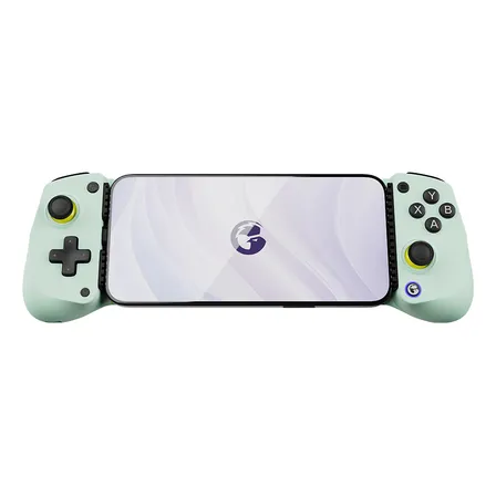 Controle Gamepad Gamesir X5 Lite Usb-c Android iPhone 15/16 Mobile Hall Effect Turbo Leve Verde Verde-claro