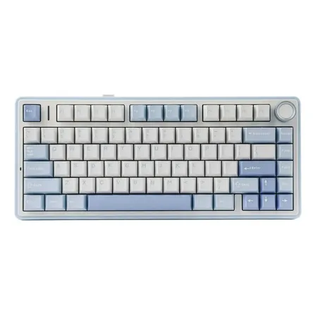 Teclado Mecânico Aula F75 Sem Fio Tri Mode Gasket Ingles Us