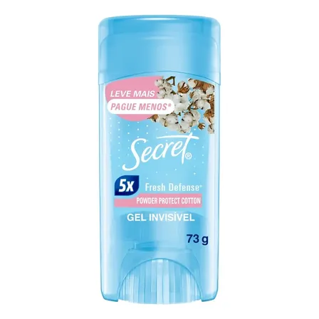 Desodorante Antitranspirante Secret Powder Protect Cotton 73g