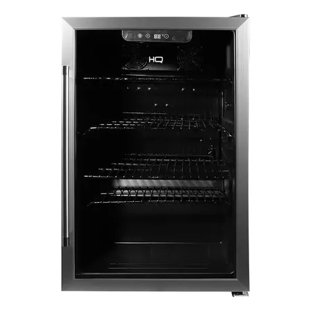Cervejeira Expositor Vertical Hq 125l Pt/inx Hq-125cevpv