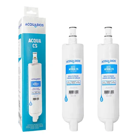 2 Refil Compatível Com Purificador De Água Consul Acqua Cs