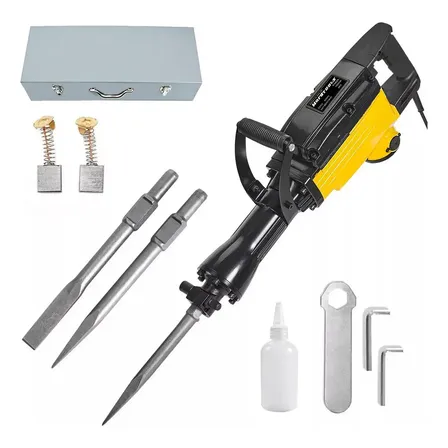 Martelete Demolidor Hardtools 1800W 65J 127V Com Acessórios Profissional