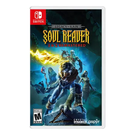 Legacy Of Kain Soul Reaver 1 And 2 Remastered Switch Fisico