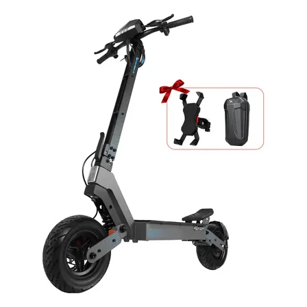 Honeywhale H4 Patinete Elétrico Adulto, 2400w Scooter Eletrica, Honey Whale Patinete Juvenil Portátil E Dobrável, 75 Km De Autonomia, Velocidade Máxima De 70 Km/h (20.8ah 60v), Cor Cinza-escuro