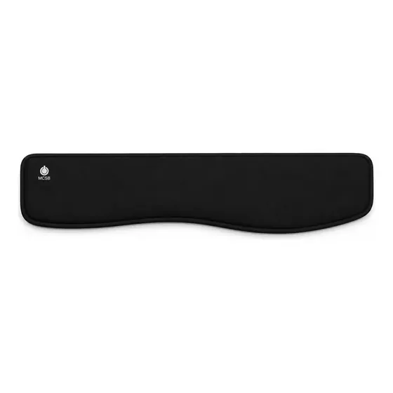 MCSB Apoio De Punho Teclado Ergonômico Descanso Macio Almofada Ortopédico Pulso Tendinite Nr17 Pulso Digitação Confort Suporte Espuma Gel Cor Preto