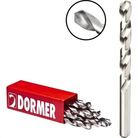 Kit 10 Brocas Dormer Aço Rápido 2,5mm para Metal Madeira