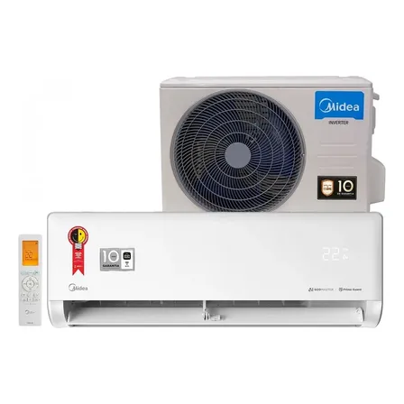 Ar Condicionado Split 9.000 Btus Inverter Ai Ecomaster Q/f M Cor Branco 220v