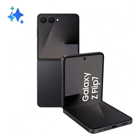 Samsung Galaxy Z Flip7 5G 512GB 12GB RAM, Galaxy AI Preto