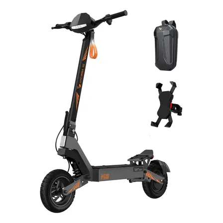 Honeywhale H2 Patinete Elétrico Adulto, 1200w Motor (máx), 50 Km/h Velocidade Máxima, Autonomia De 50 Km, Scooter Eletrica Dobrável Com Dupla Suspensão Honey Whale (15ah)