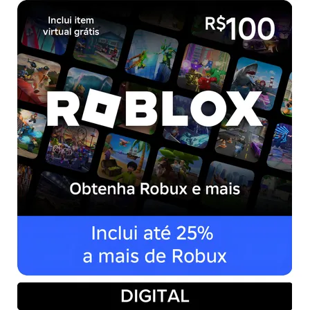 Roblox R$ 100 Egift (digital)