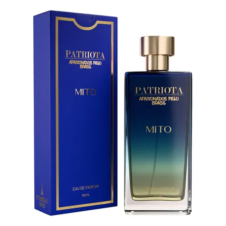 Perfume Masculino E'thereal Paris Patriota Mito 100ml Aquático Aromático