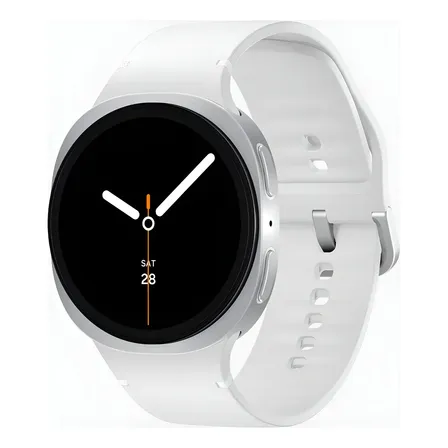Smartwatch Samsung Galaxy Watch8 LTE 44mm, Com Galaxy AI e GPS, Prata