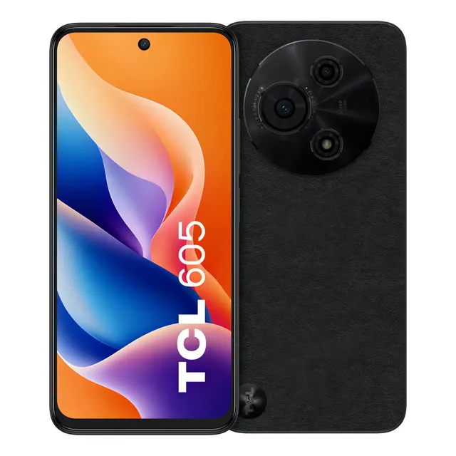 Tcl Smartphone 605 4g, Octa Core, 256gb 14gb Ram (4+10), 6.7 Hd+ 90hz, Nfc, Dual Sim, 50mp Black