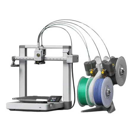 Impressora 3d Bambu Lab A1 Com Ams Lite Combo 4 Cores Cor Prateado